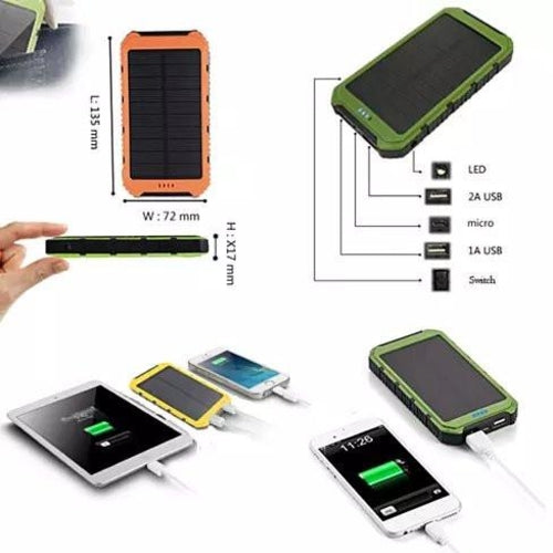 Roaming Solcelledrevet Powerbank 6000mAh